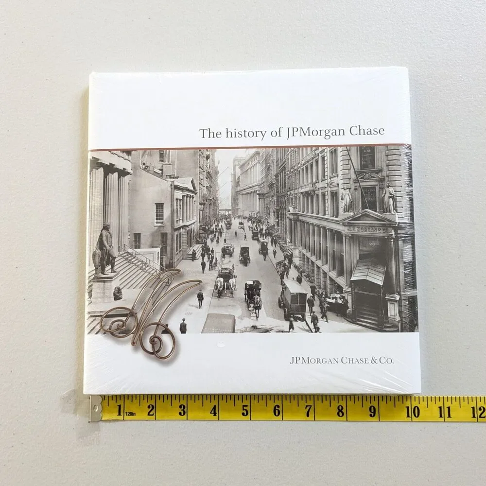 The History of JP Morgan Chase by JP Morgan Chase & Co 2015 Hardcover Book NEW